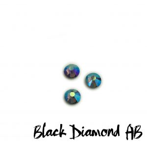 Black Diamond AB competition bikini crystal