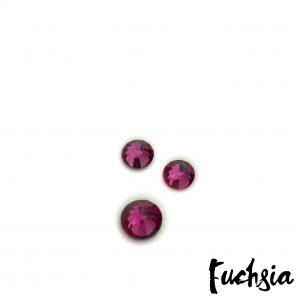 Fuchsia competition bikini crystal