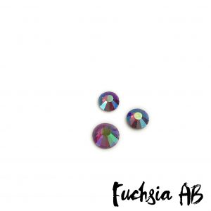 Fuchsia AB competition bikini crystal