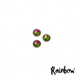 Rainbow competition bikini crystal