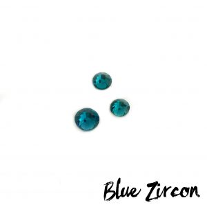 blue zircone competition bikini crystal