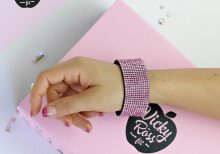 Rose Crystal Competition Bracelet
