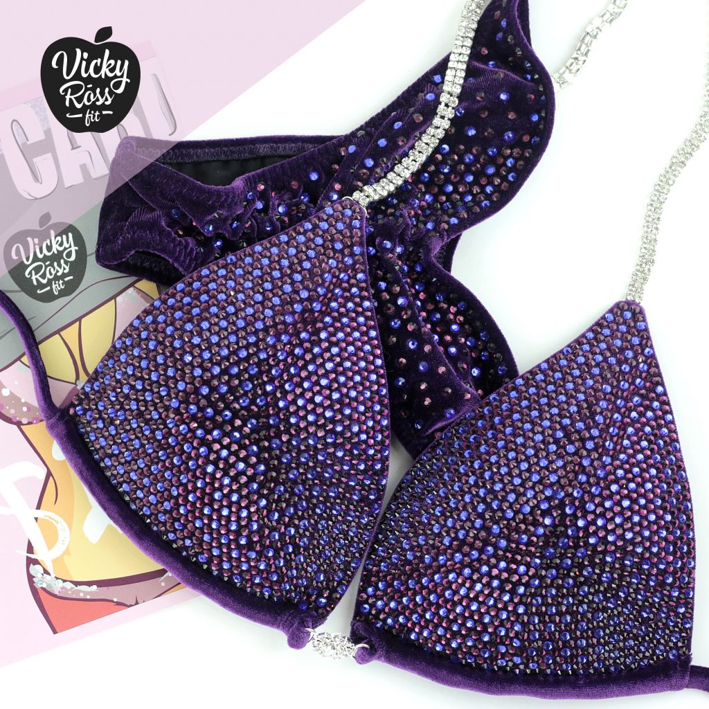 Amethyst Purple Crystal Suit | Full Scatter Pro Multi Color