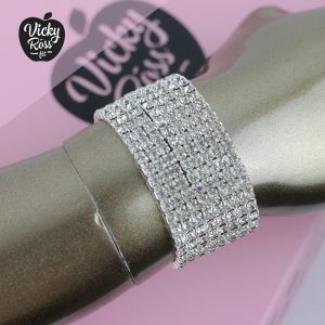 Clear Crystal Competition Bracelet