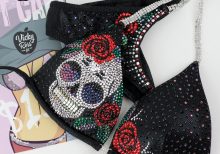 Skull Competition Fitness Suit