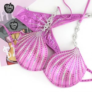 Pink Wellness Competition Bikini