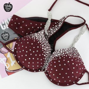 Plum Figure Competition Bikini