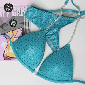 Turquoise Competition Bikini