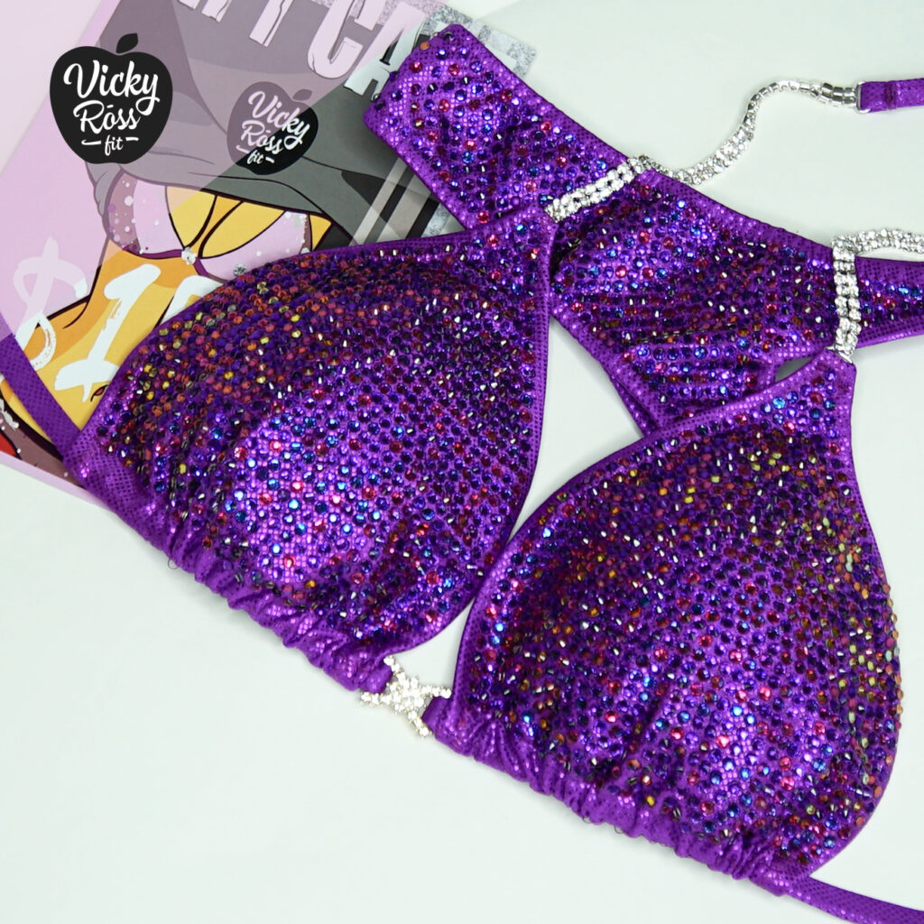 Violet Competition Bikini | Purple NPC IFBB Bikini